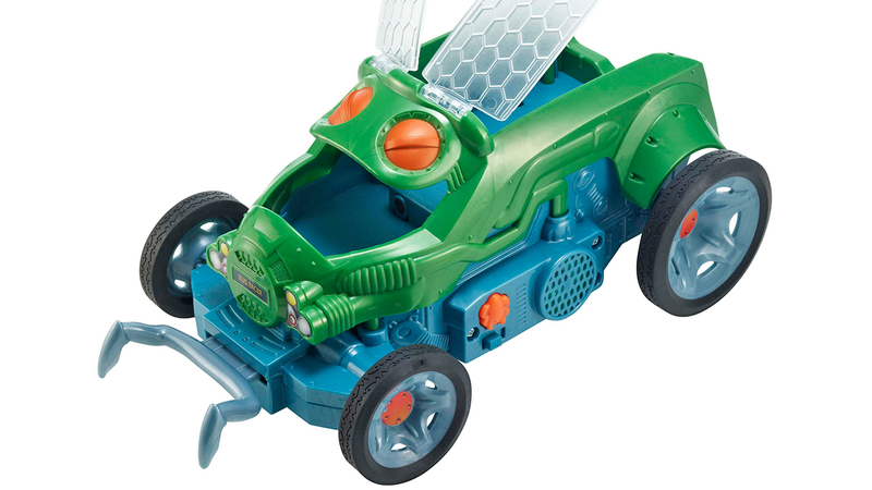 Illustration for article titled A Live Cricket Steers Mattel's New Autonomous Toy Car